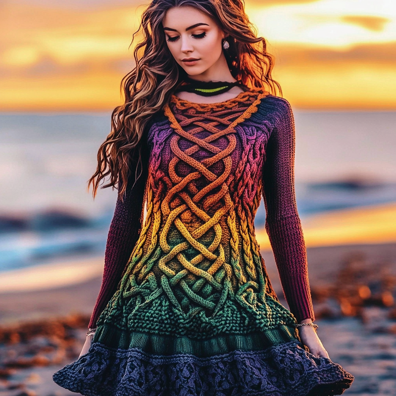 Vestido vintage clásico
