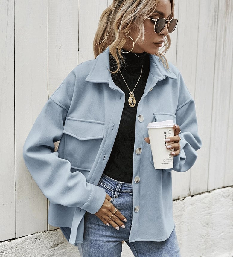 Chaqueta de diseño cuidado