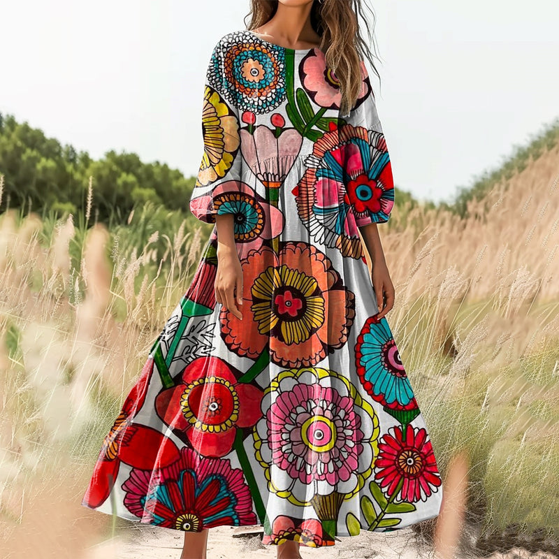Vestido de inspiración vintage