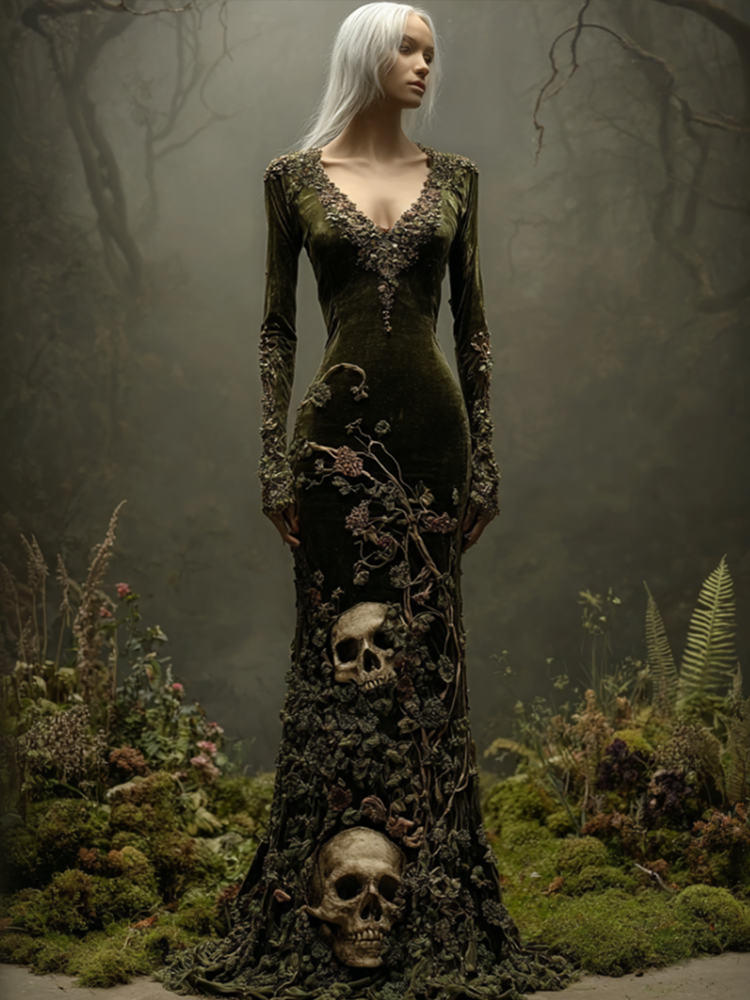 Vestido de inspiración vintage