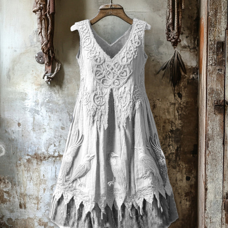 Vestido de estilo vintage atemporal