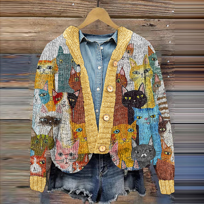 Cárdigan de estilo vintage atemporal