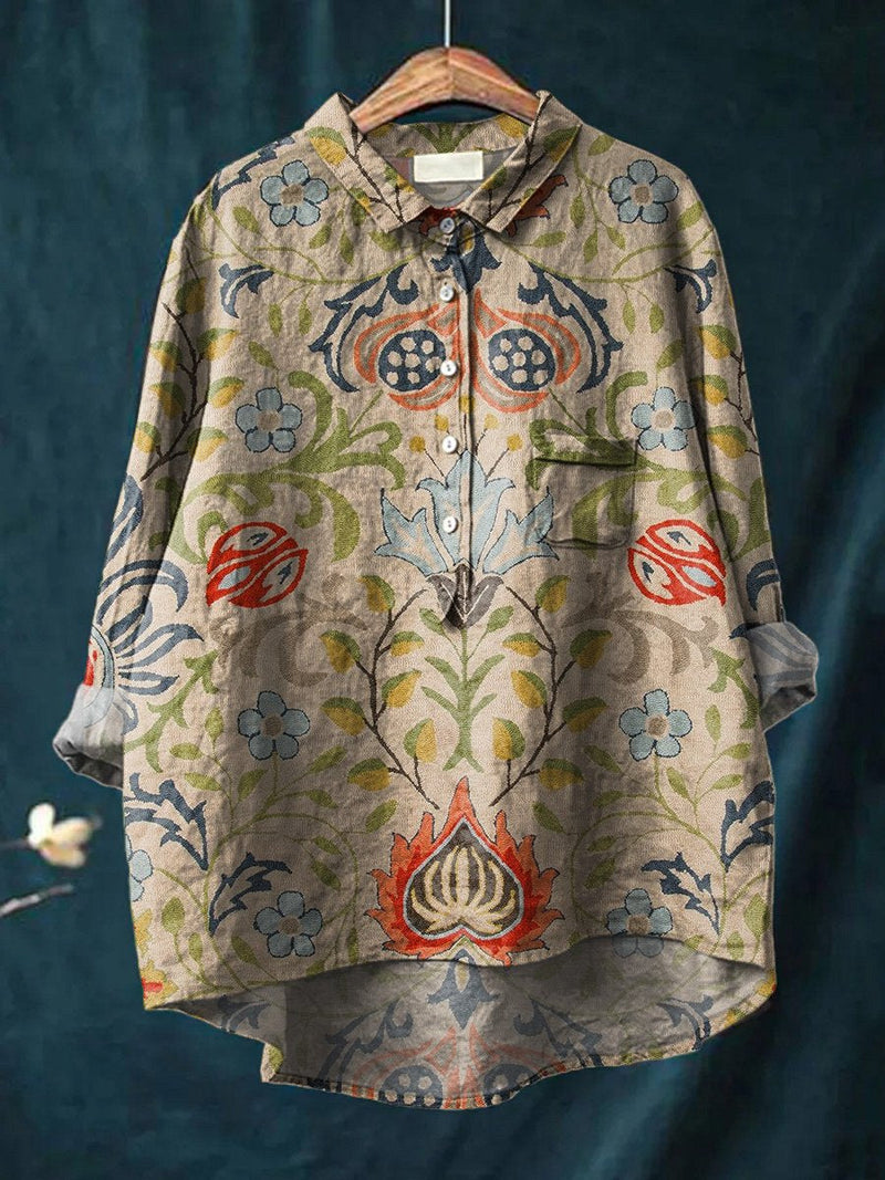 Camisa de diseño cuidado