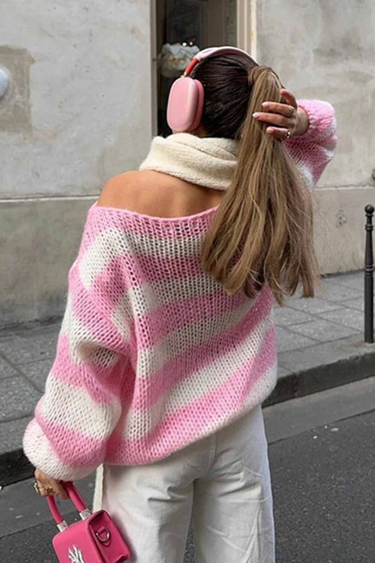 Suéter de estilo vintage atemporal
