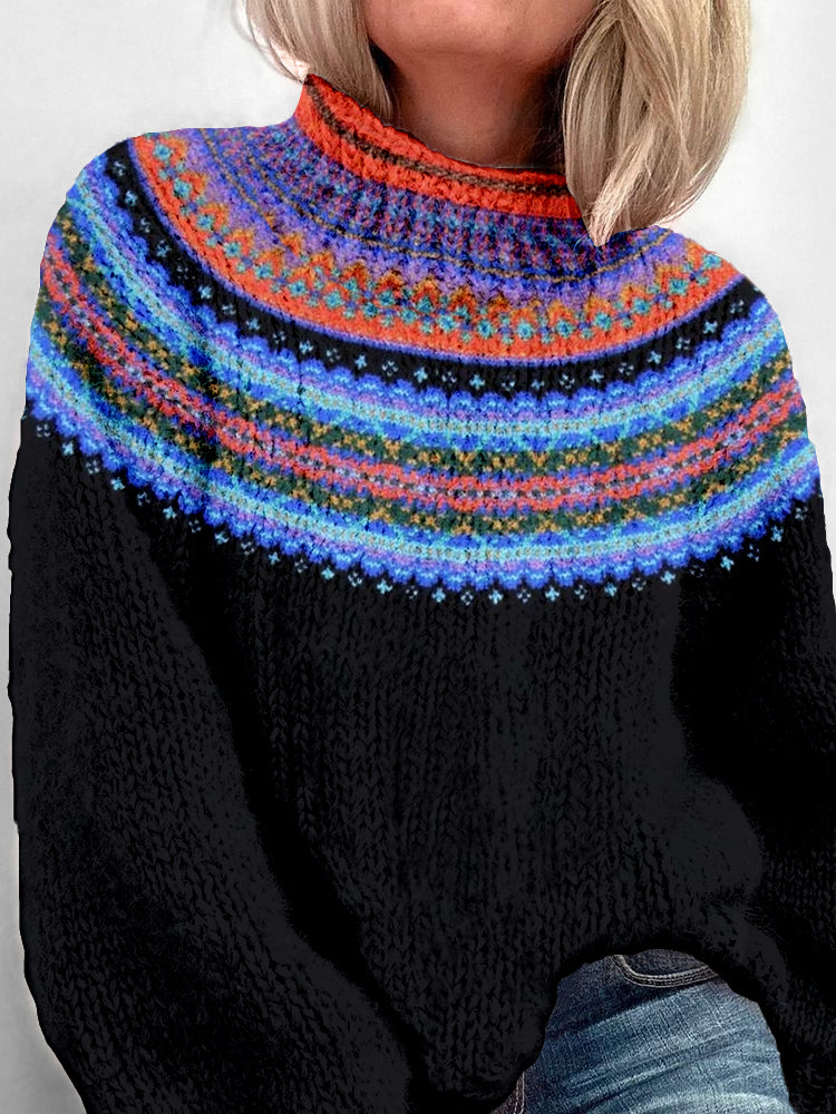 Suéter de estilo vintage atemporal