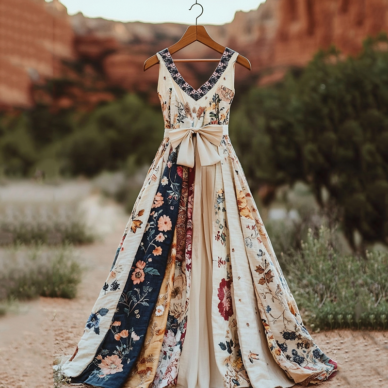 Vestido de diseño cuidado