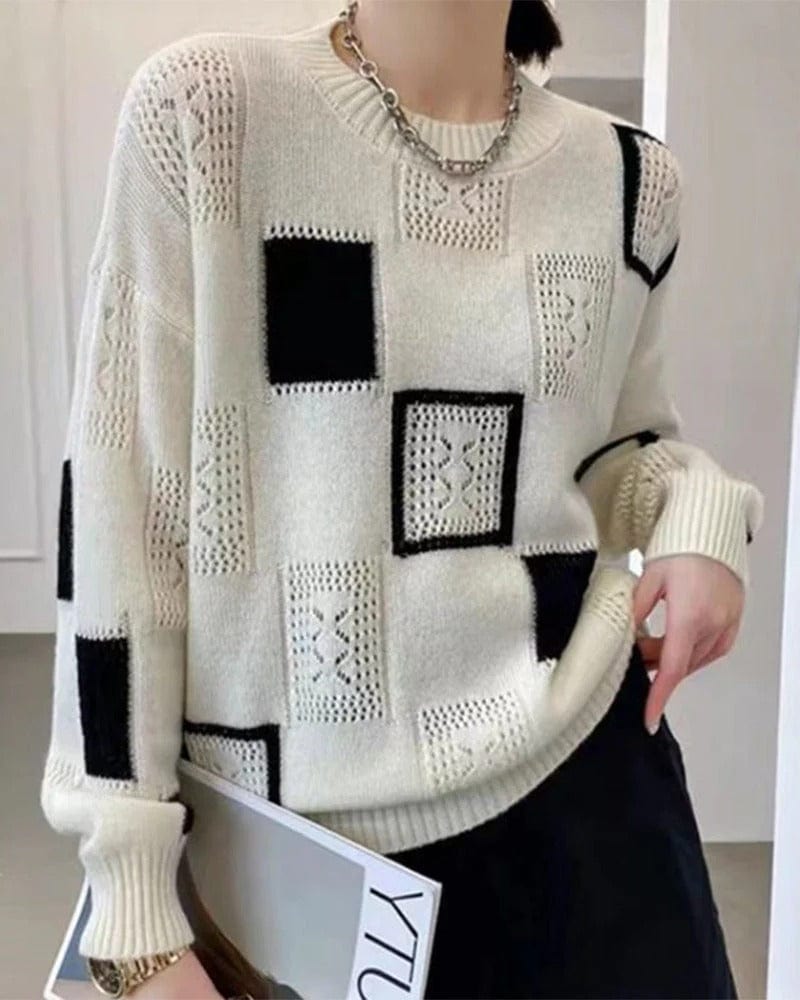 Suéter de estilo vintage atemporal