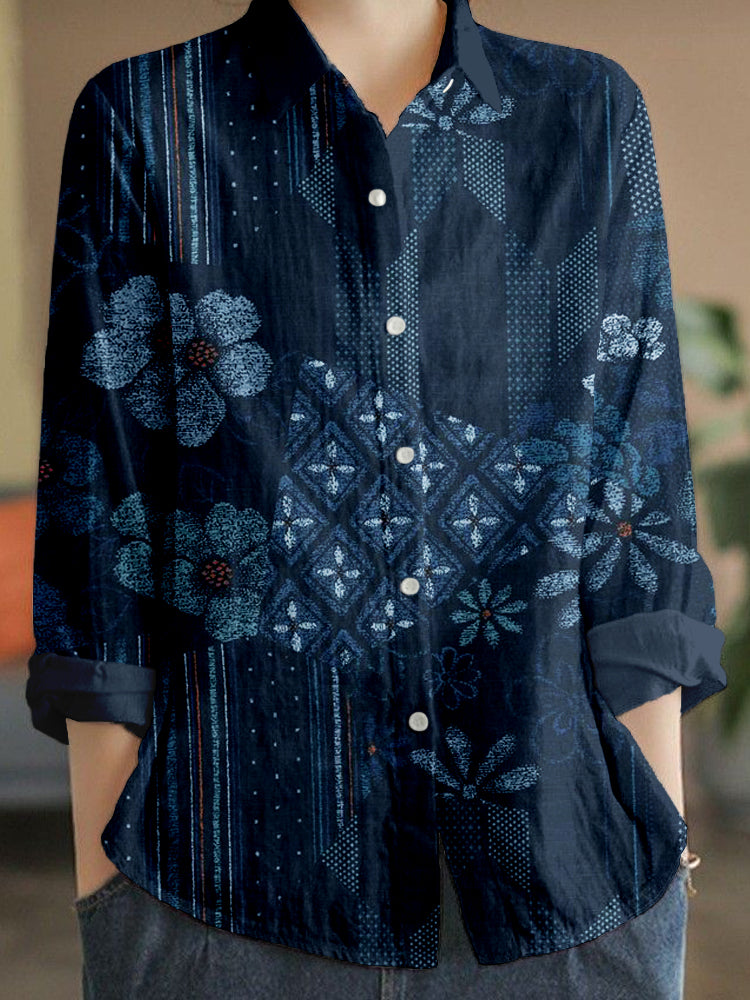 Blusa de estilo vintage atemporal