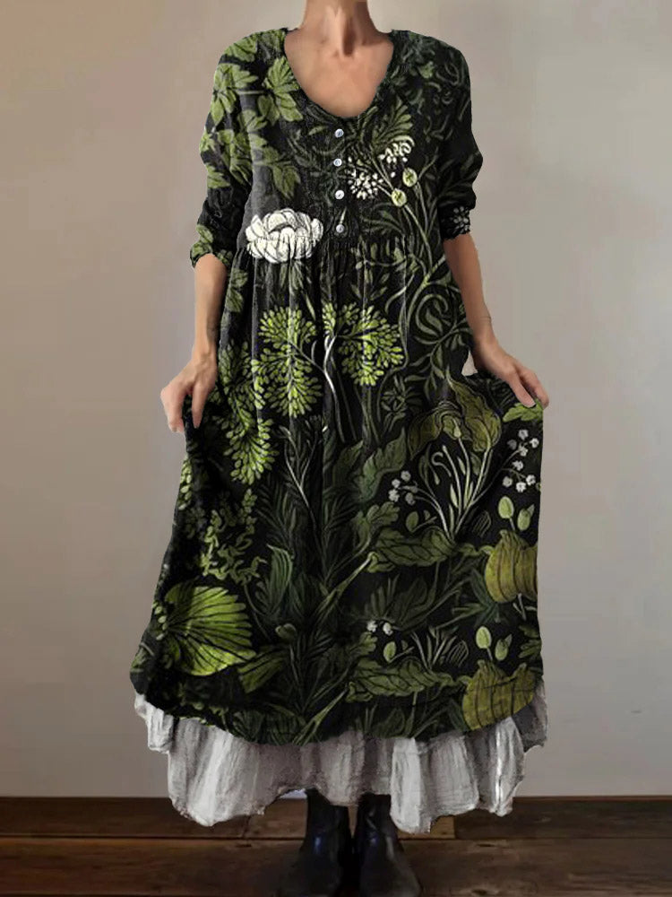 Vestido de inspiración vintage