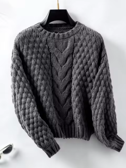 Suéter de estilo vintage atemporal