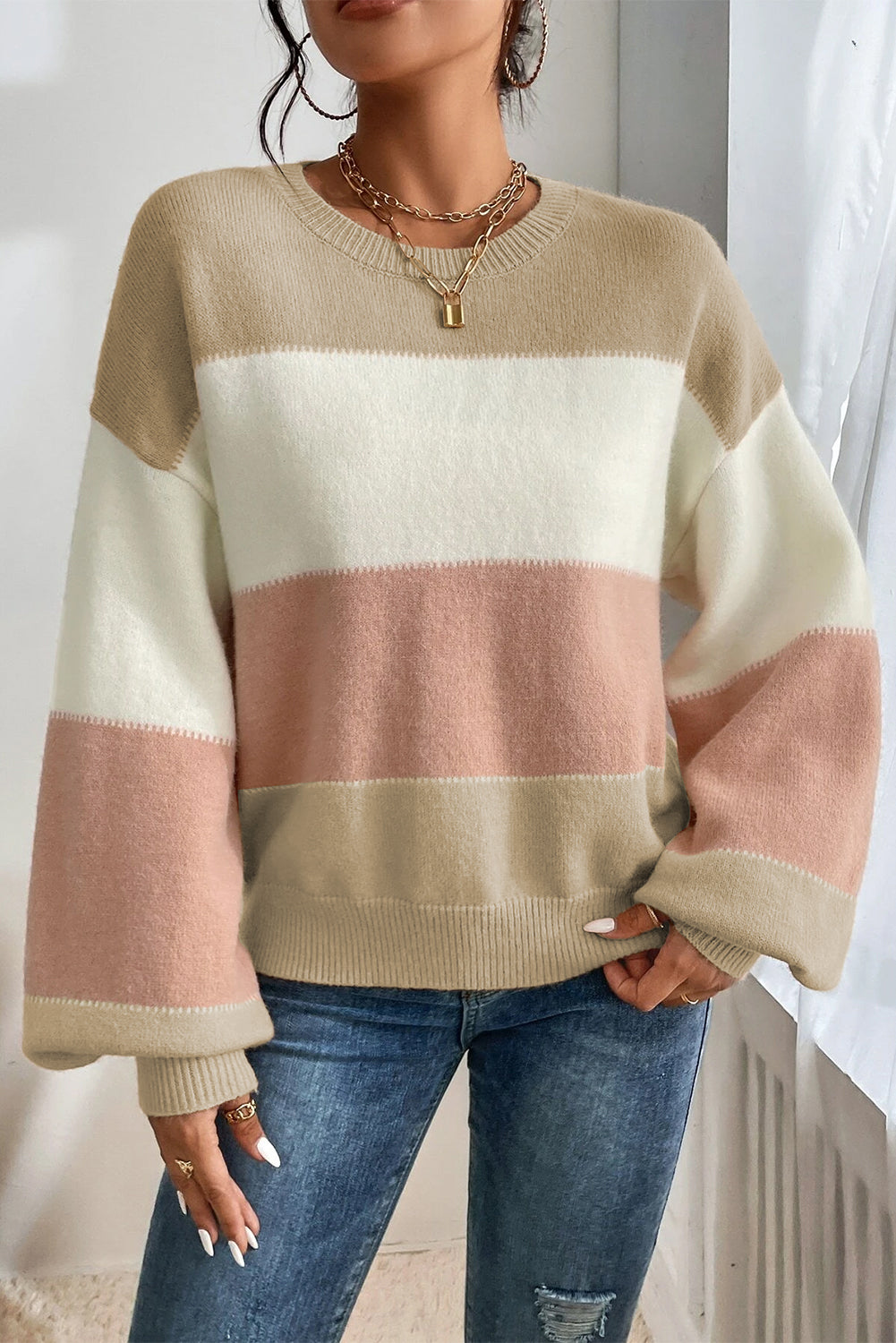 Suéter de estilo vintage atemporal