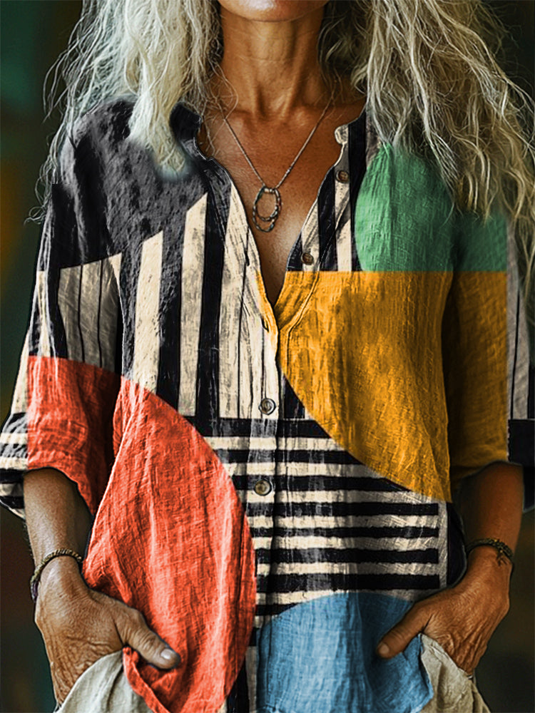 Camisa de diseño cuidado