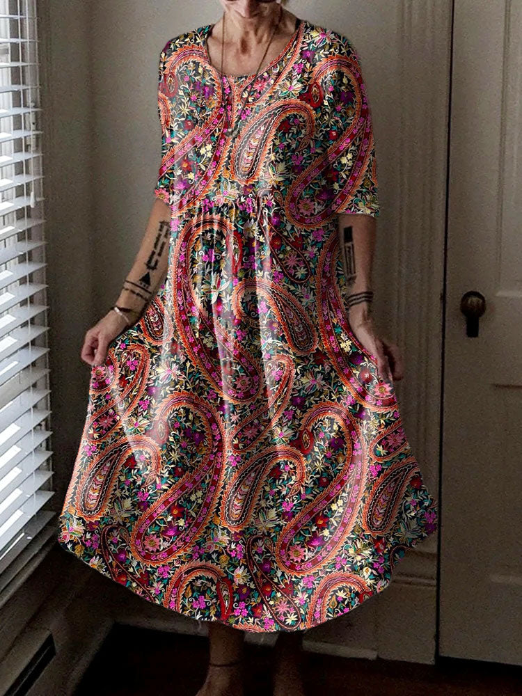 Vestido de estilo vintage atemporal