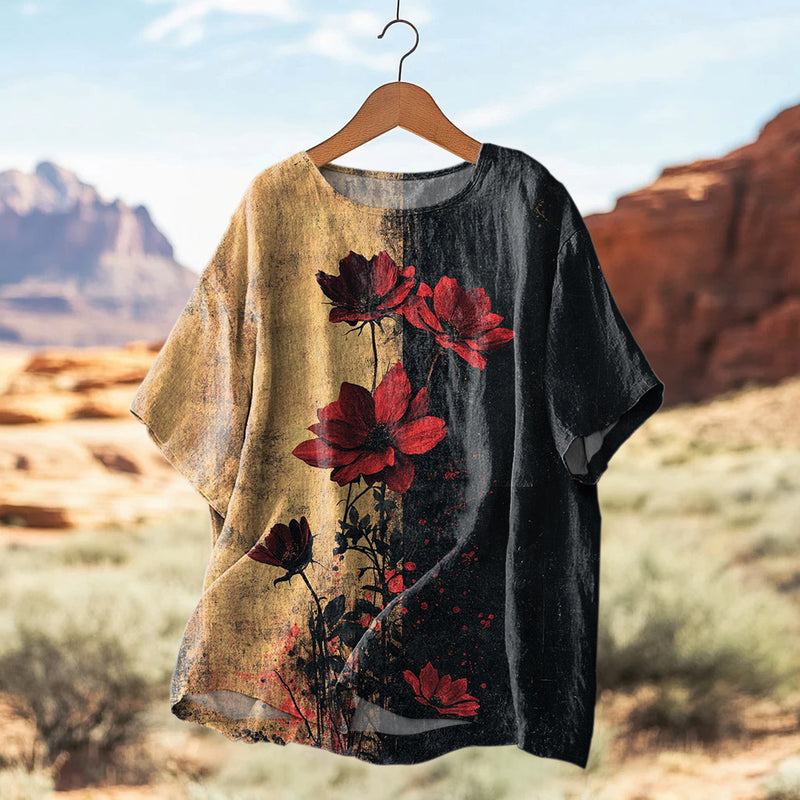 Camisa de estilo vintage atemporal