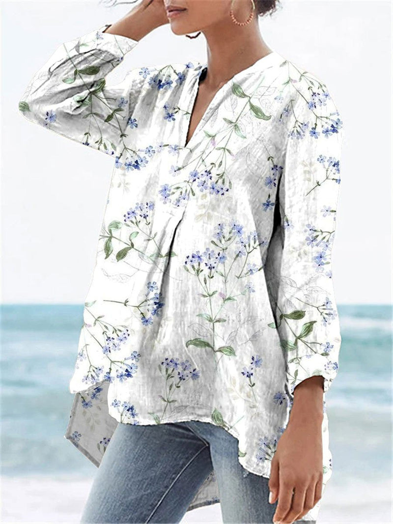 Camisa de estilo vintage atemporal
