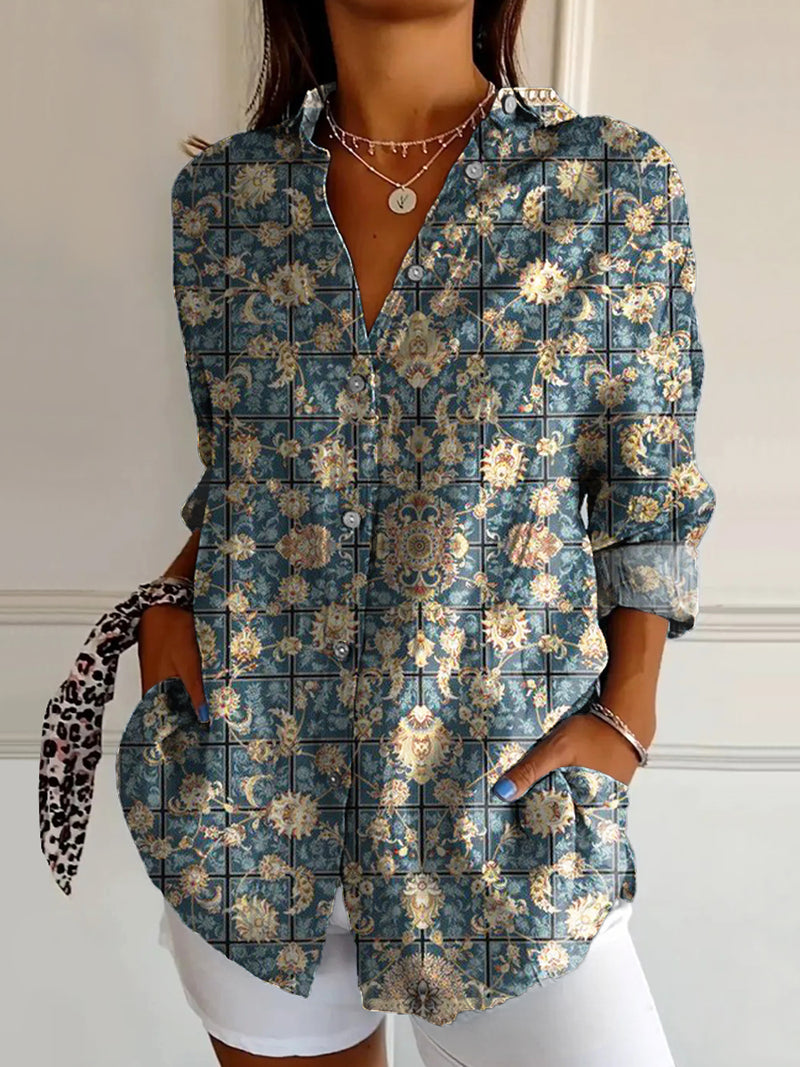 Camisa de inspiración vintage