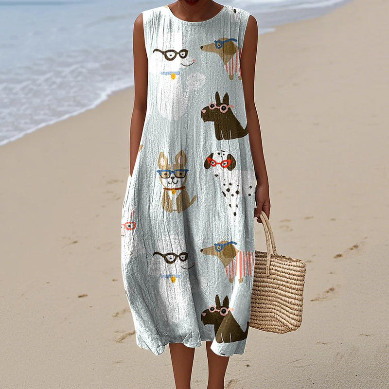 Vestido de estilo vintage atemporal