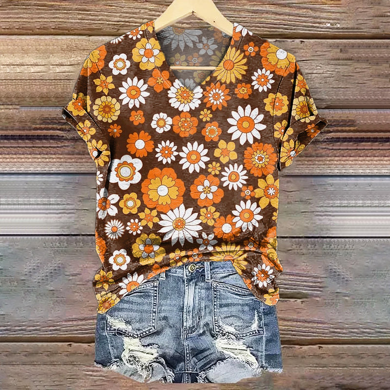 Camiseta de inspiración vintage