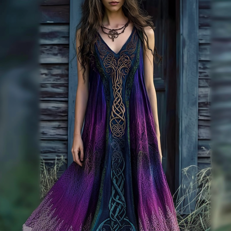 Vestido de inspiración vintage