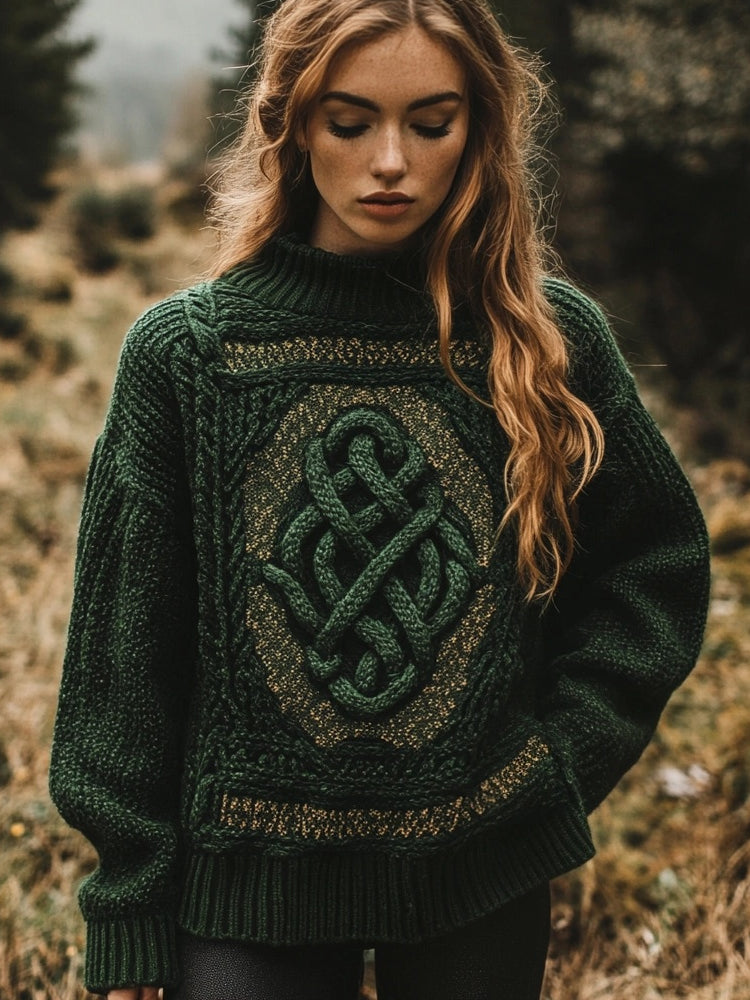 Suéter de inspiración vintage
