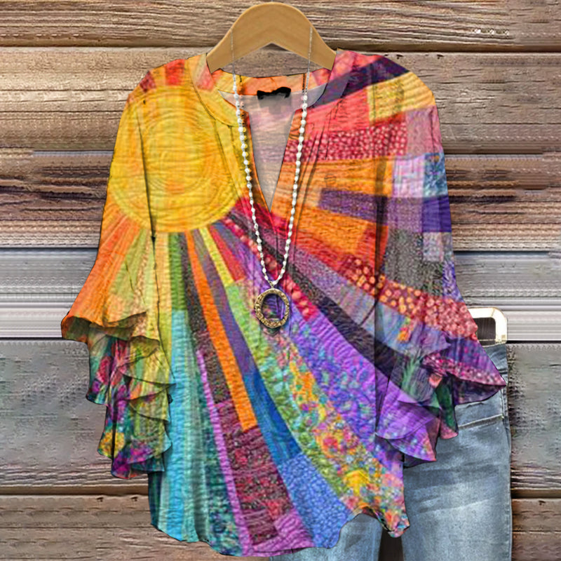 Camisa de estilo vintage atemporal