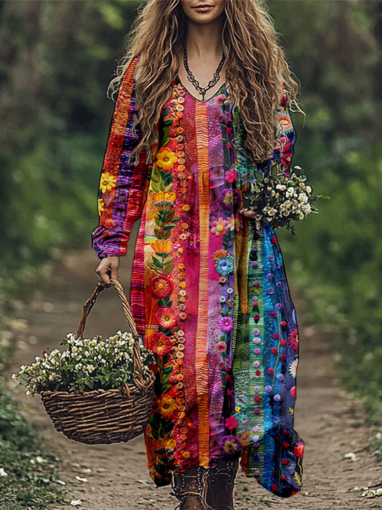 Vestido de estilo vintage atemporal