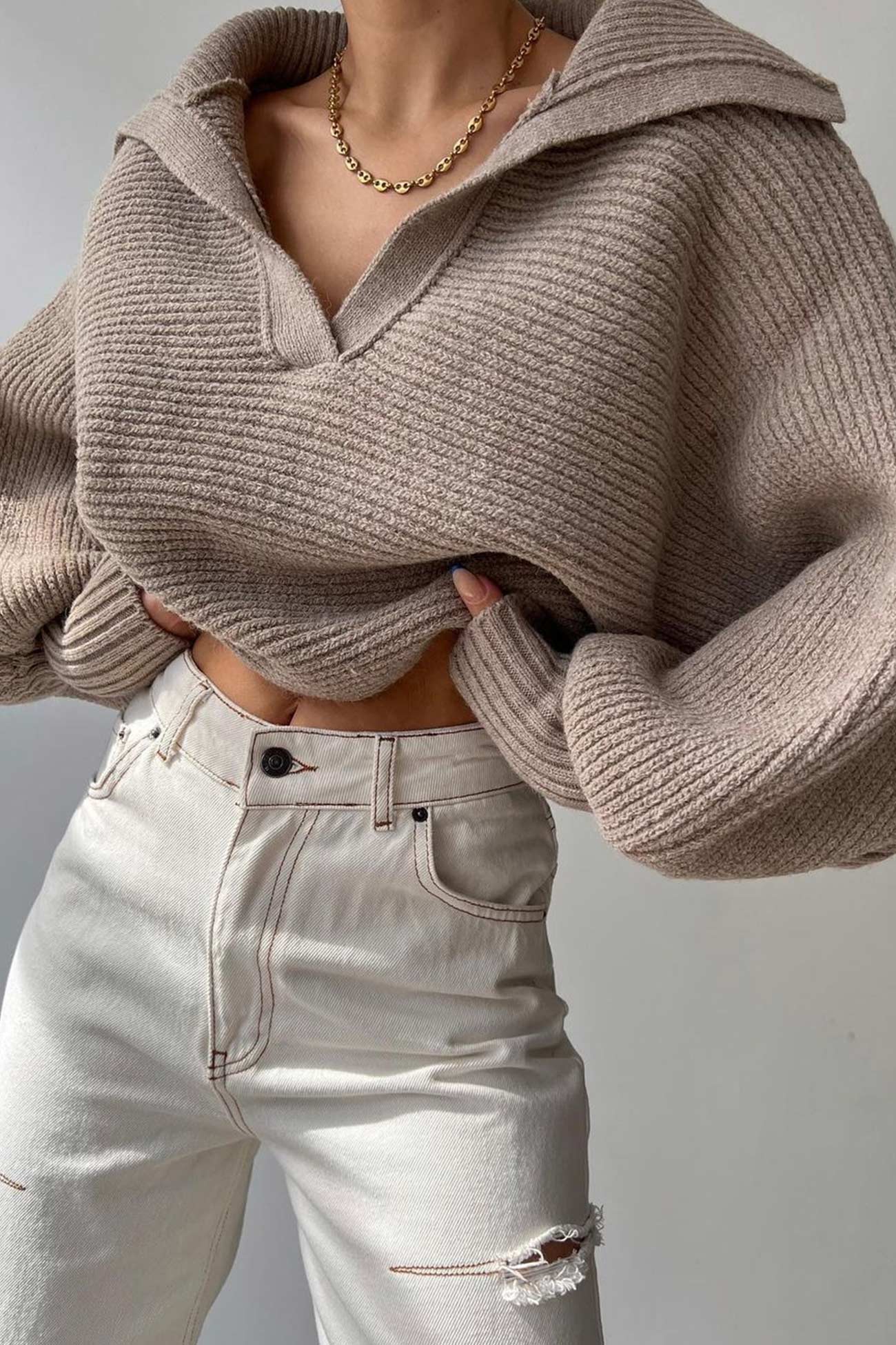 Suéter de diseño elegante