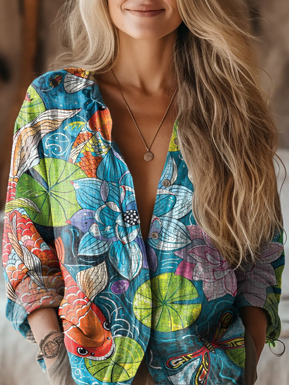 Camisa de estilo vintage atemporal