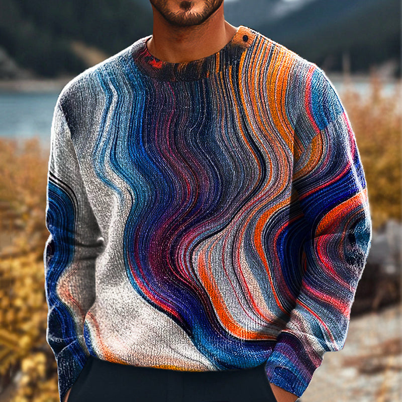 Suéter de inspiración vintage