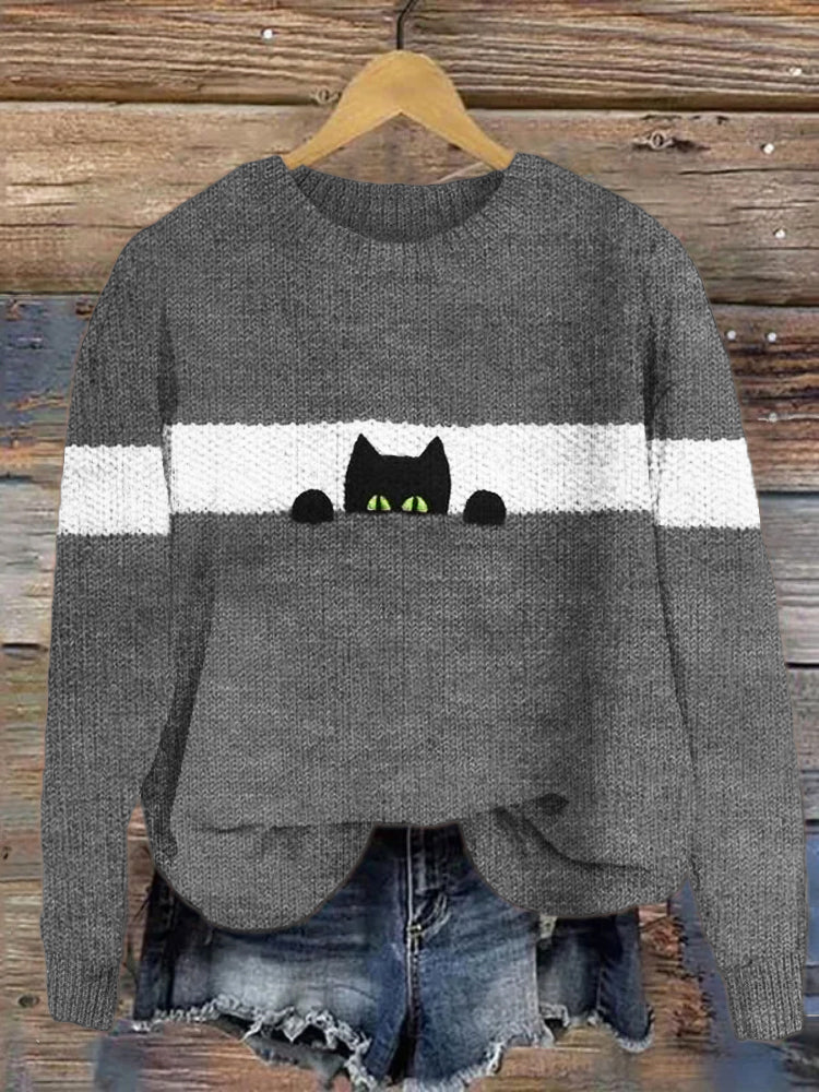Suéter de estilo vintage atemporal