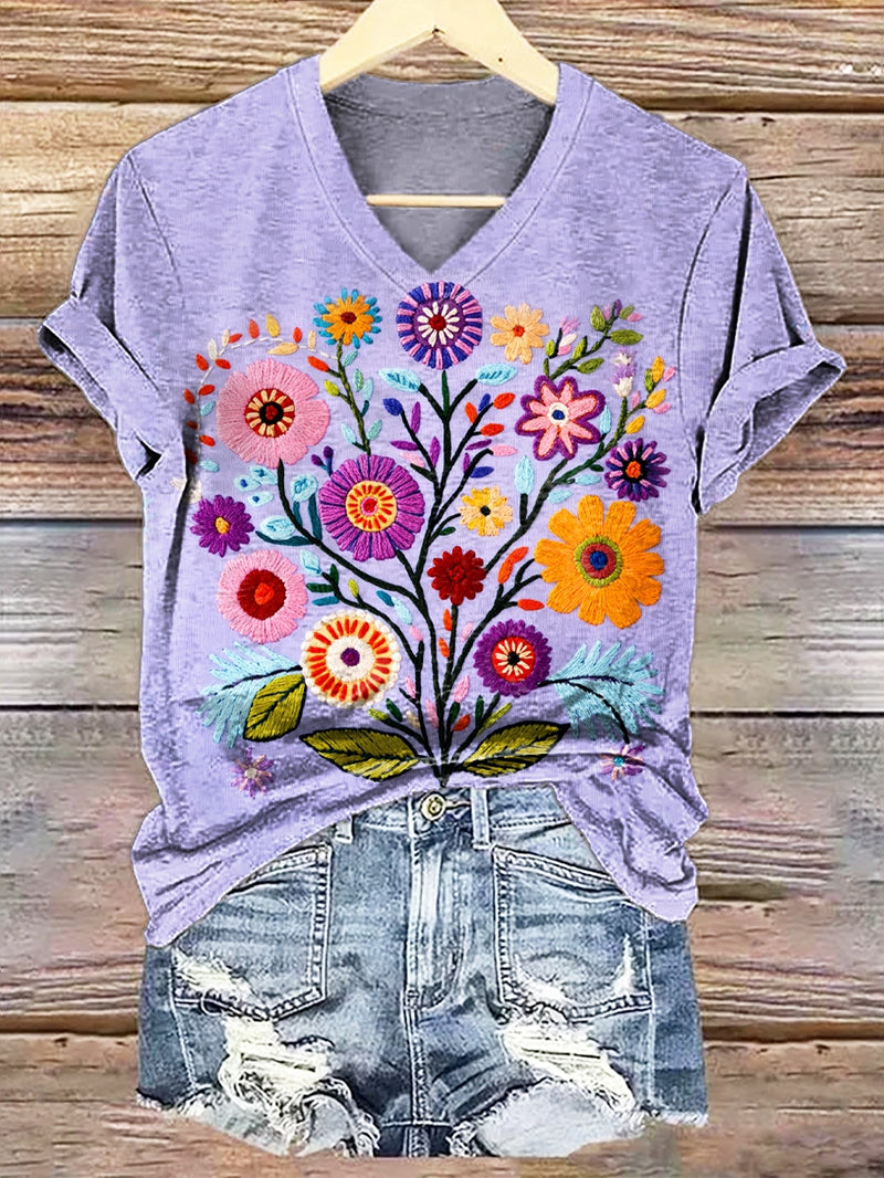 Camiseta bellamente confeccionado