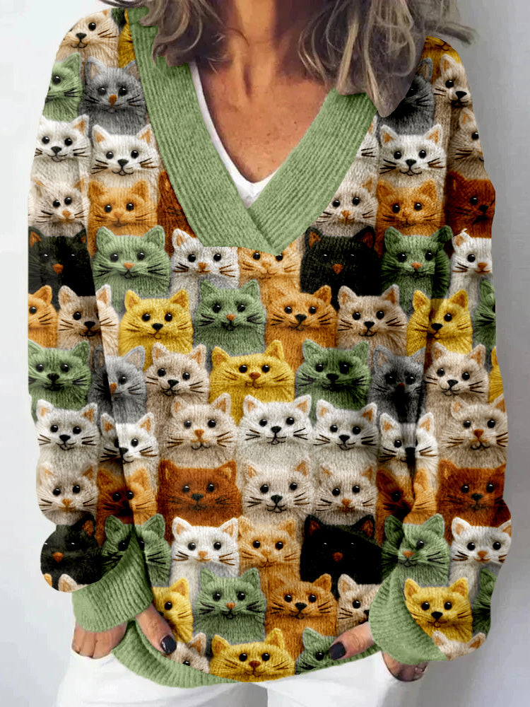 Suéter de estilo vintage atemporal