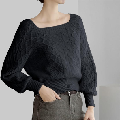 Suéter de estilo vintage atemporal