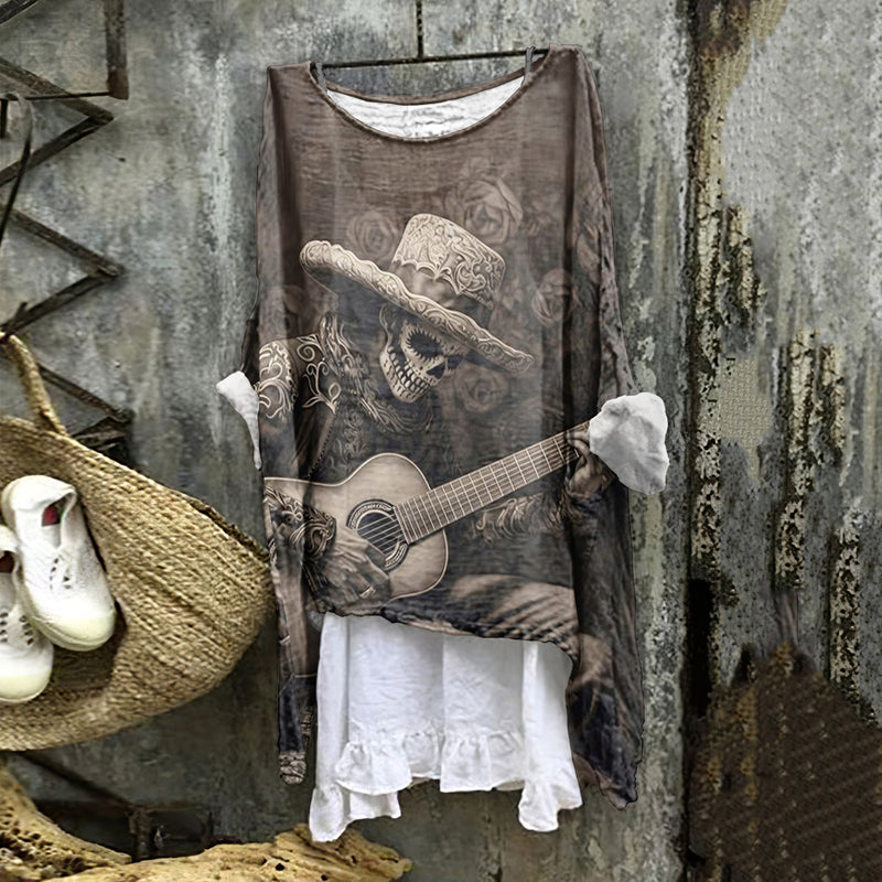 Blusa de inspiración vintage