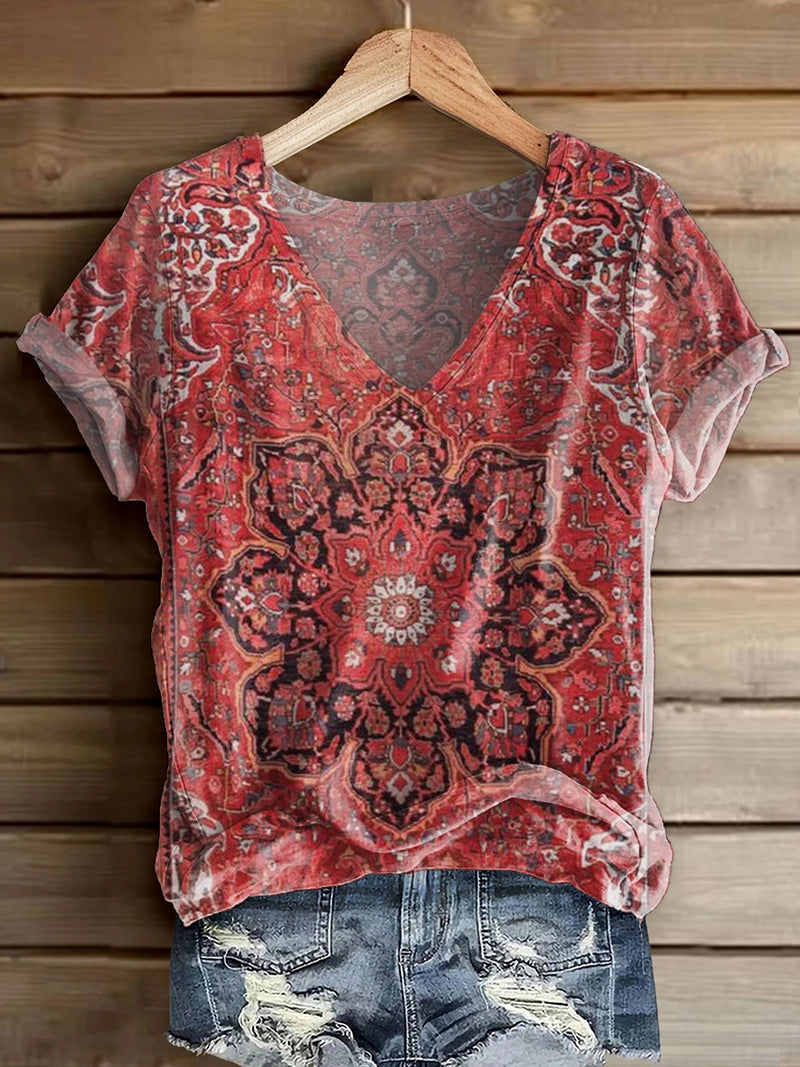 Camiseta de diseño cuidado