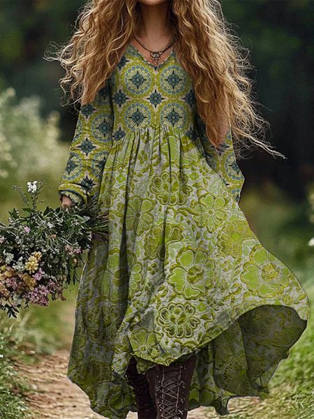 Vestido vintage clásico