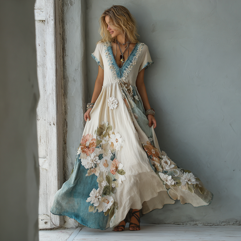 Vestido de estilo vintage atemporal