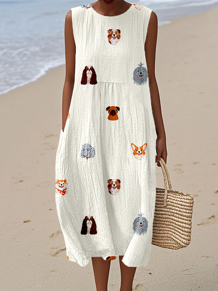 Vestido de inspiración vintage