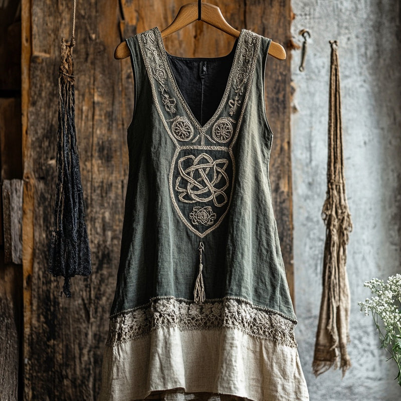 Vestido de diseño cuidado