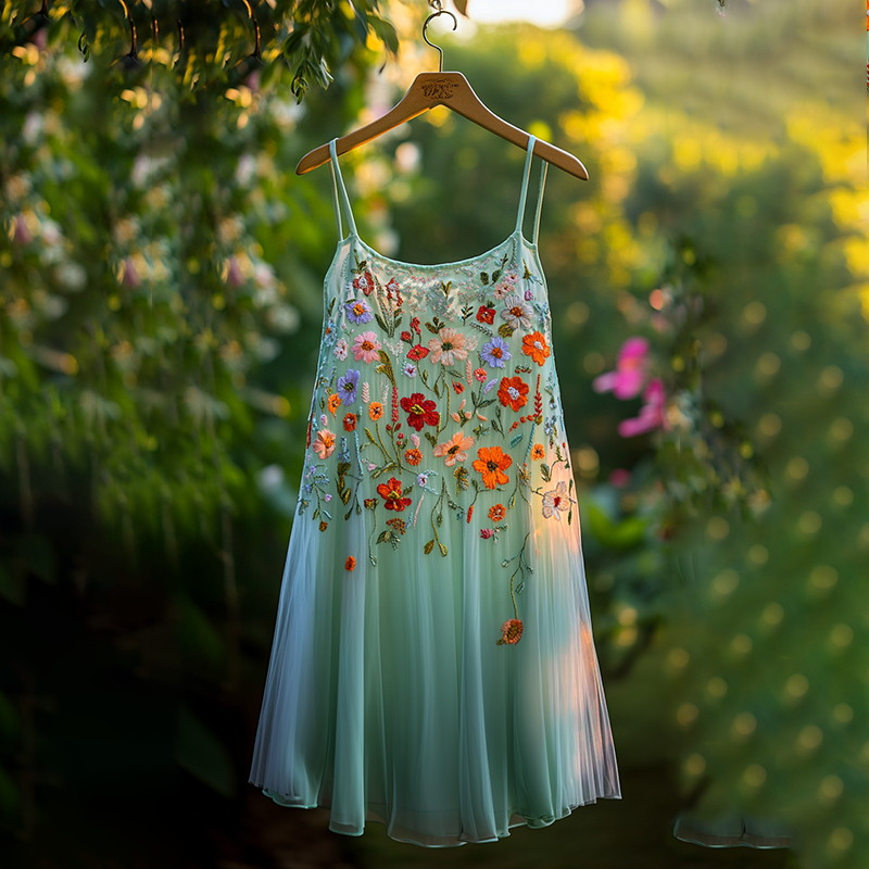 Vestido de diseño cuidado
