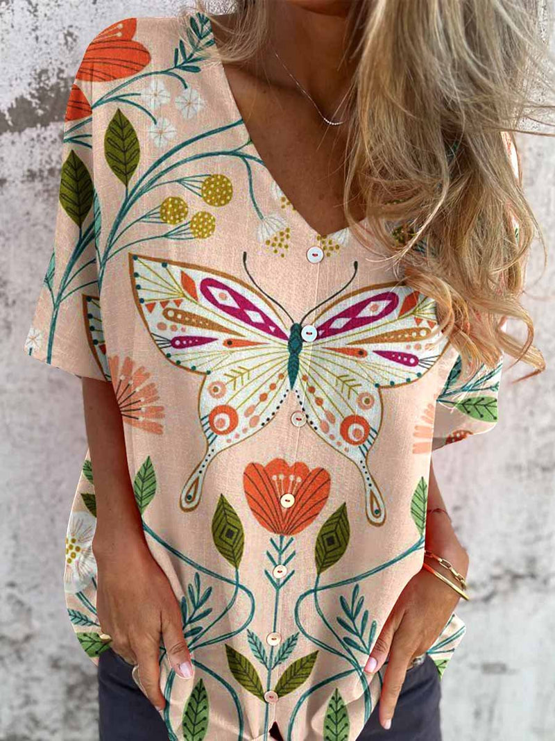 Camisa bellamente confeccionado