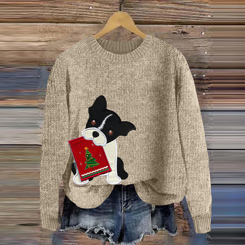 Suéter de inspiración vintage