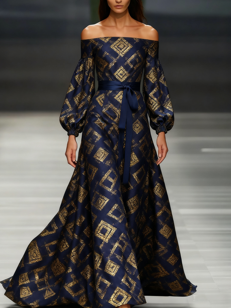 Vestido vintage clásico