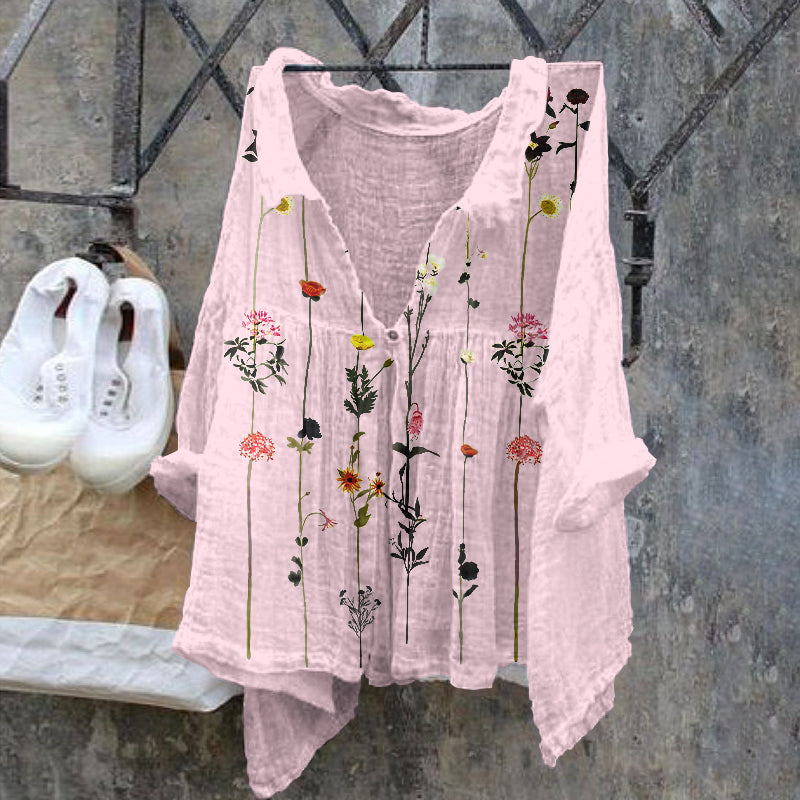 Camisa de estilo vintage atemporal