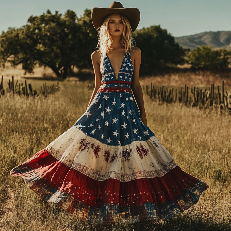 Vestido de inspiración vintage
