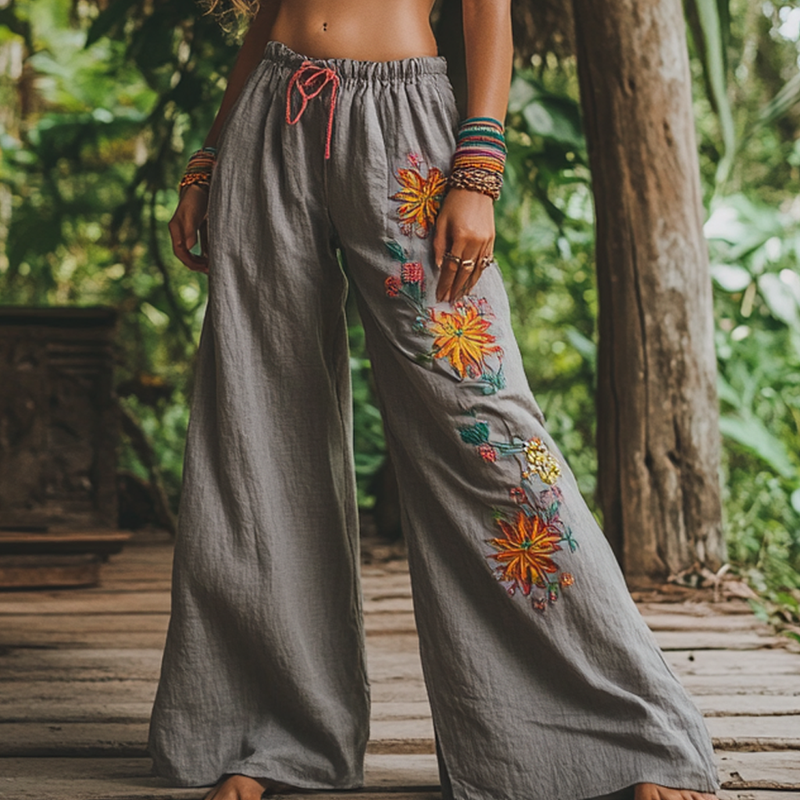 Pantalones de diseño elegante