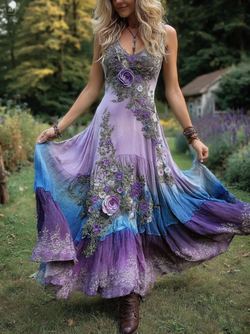 Vestido de inspiración vintage