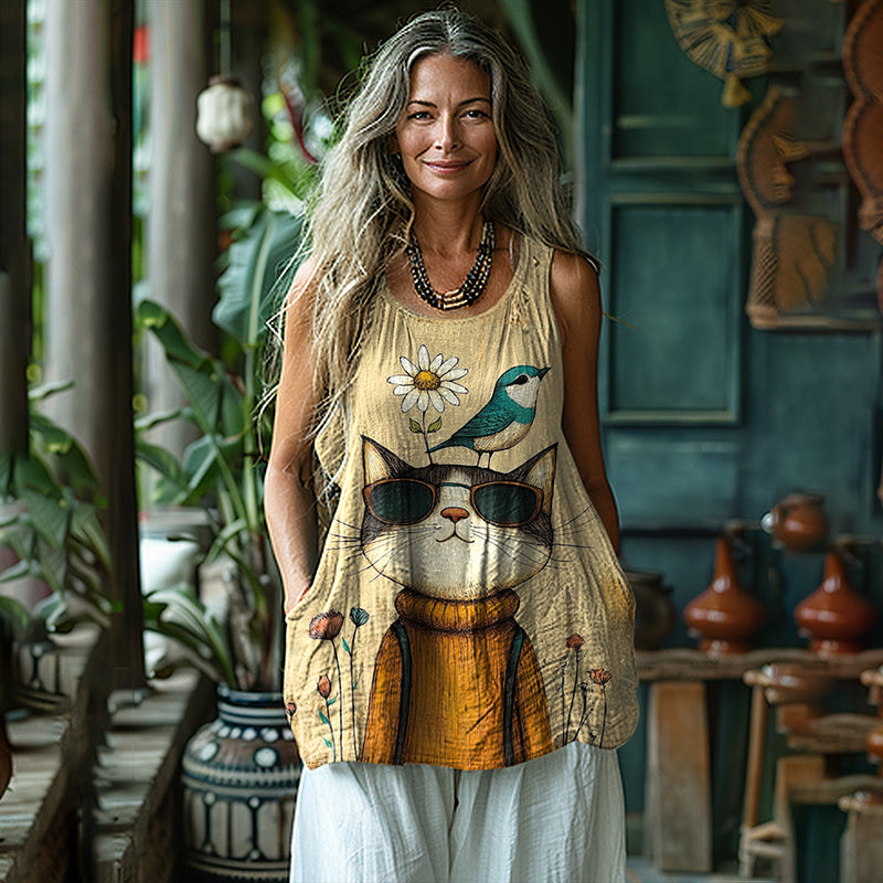 Top de estilo vintage atemporal