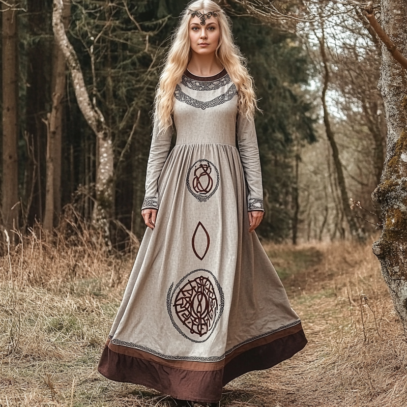 Vestido de diseño clásico