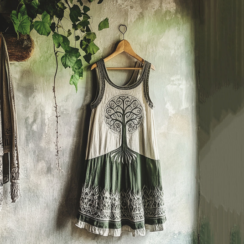 Vestido de diseño cuidado